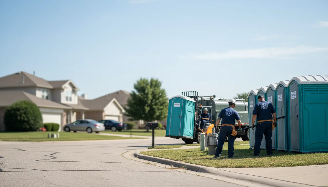Porta Potty Rental in Fredericksburg, OH near me